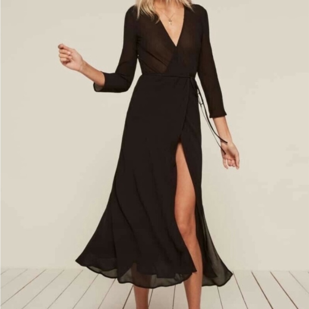 Reformation Wrap Dress